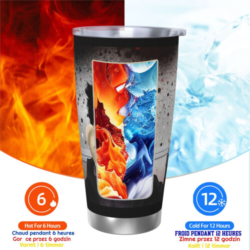(Angel - Smile Time Puppet_760) Stainless Steel Tumbler 20oz Insulated ...