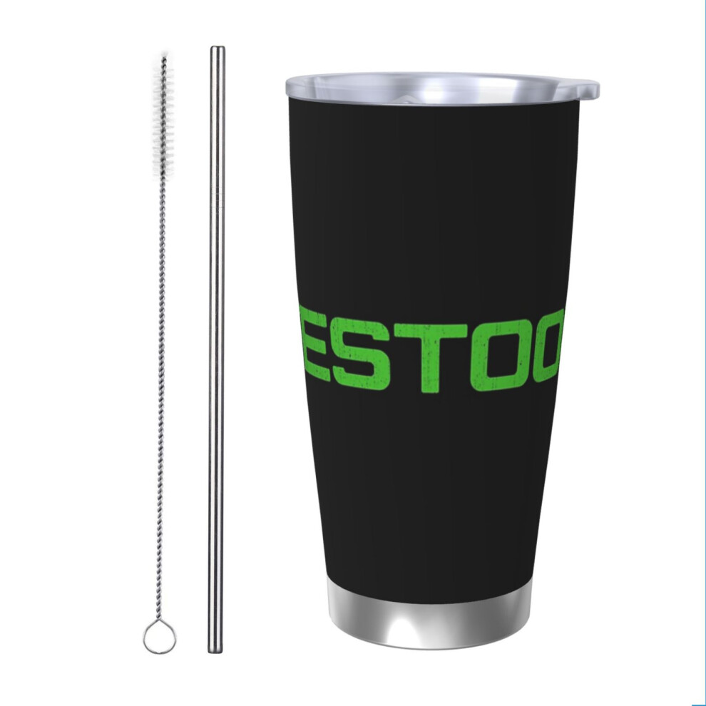 Feelous (Festool Powertools_9258) Stainless Steel Tumbler 20Oz Insulated Coffee Travel Funny Birthday Christmas Gifts For Women Men Boss Coworker