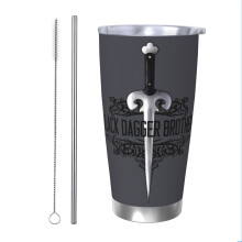 (The Black Dagger Brotherhood _4533) Stainless Steel Tumbler 20oz Insulated Coffee Travel Funny Birthday Christmas Gifts for Women Men Boss Coworker