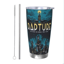 (Rapture_3381) Stainless Steel Tumbler 20oz Insulated Coffee Travel Funny Birthday Christmas Gifts for Women Men Boss Coworker
