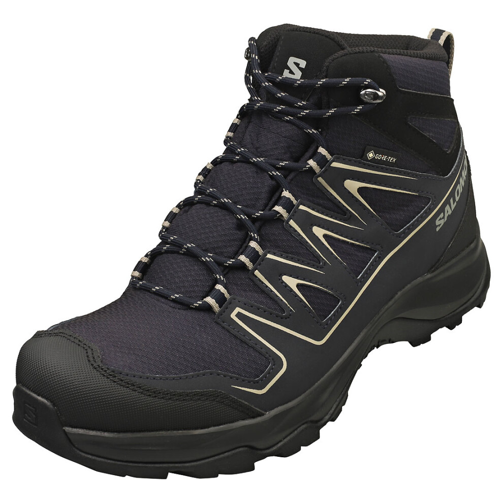 (11) Salomon Onis Mid Gore-tex Mens Casual Boots in Navy Black