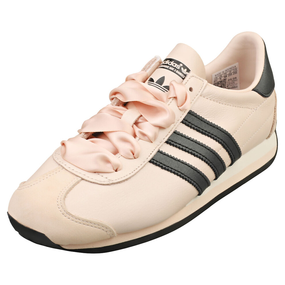 (4) adidas Country Og Womens Fashion Trainers in Wonder Quartz Black