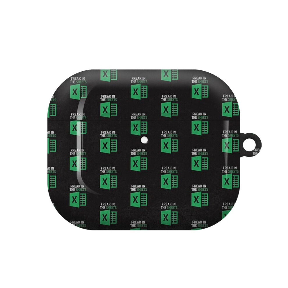 (Freak In The Sheets Excel _8325) AirPods 1/ 2 /3 Pro 2 3 4 5 Cover for Women Girls Protective Compatible with Apple AirPod Hard Shell Case-image-OPC-PFJ6ZHG-NEW