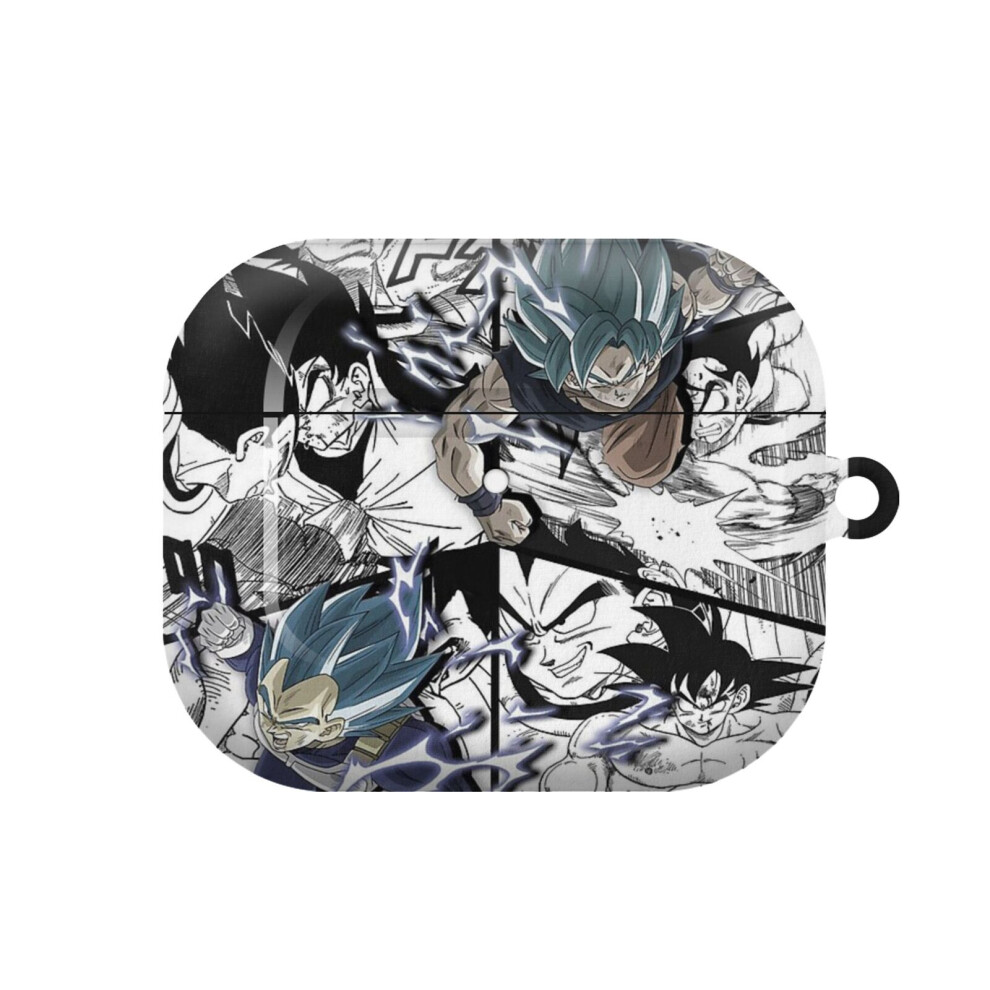 (Goku And Vegeta Manga Version Dragon Ball Super_5258) Airpods 1/ 2 /3 Pro 2 3 4 5 Cover For Women Girls Protective Compatible With Apple Airpod Hard 4741628280950