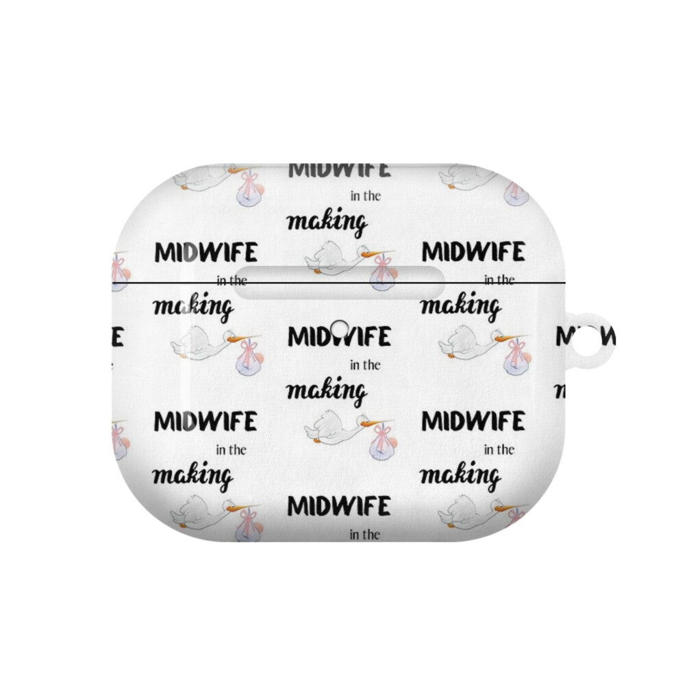 (Midwife In The Making_8221) Airpods 1/ 2 /3 Pro 2 3 4 5 Cover For Women Girls Protective Compatible With Apple Airpod Hard Shell Case 4741628300627