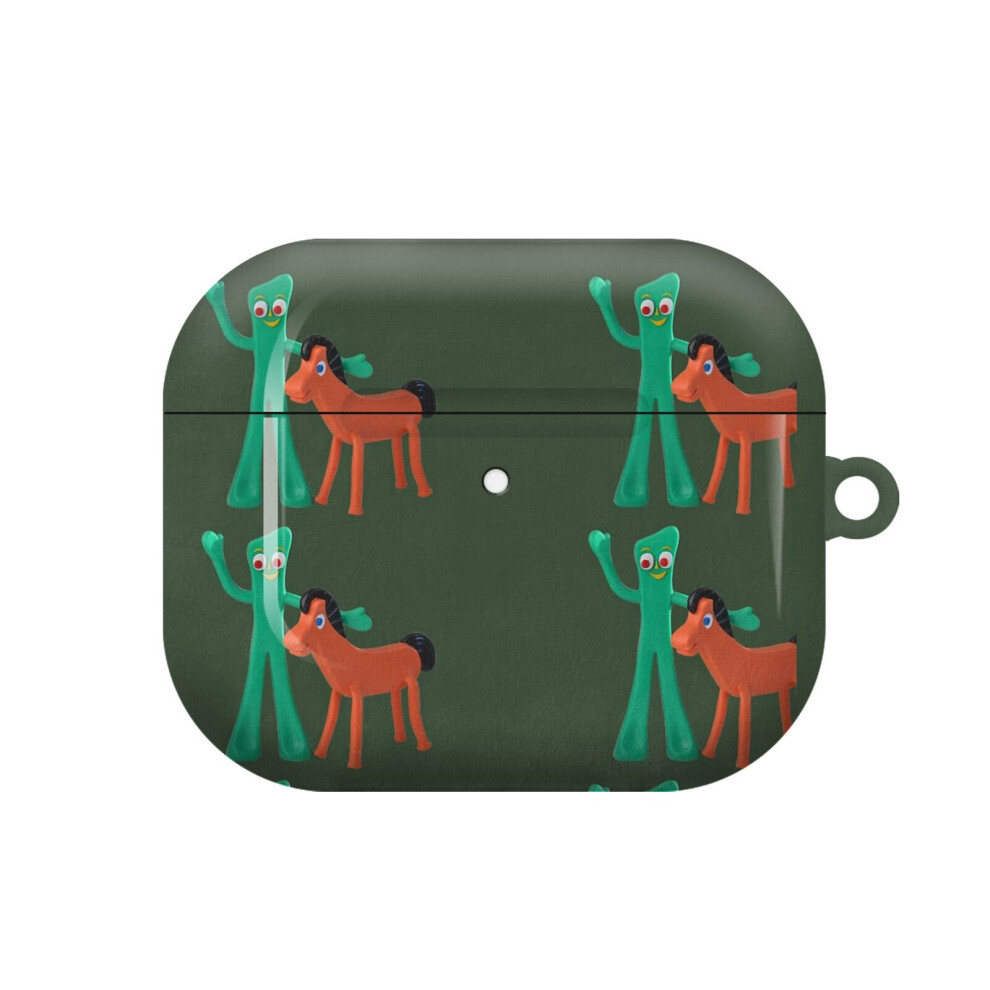 Photos - Case  AirPods 1/ 2 /3 Pro 2 3 4 5 Cover for Women Girls Protective Compatible with Apple AirPod(Gumby And Pokey Cartoon Art8333)