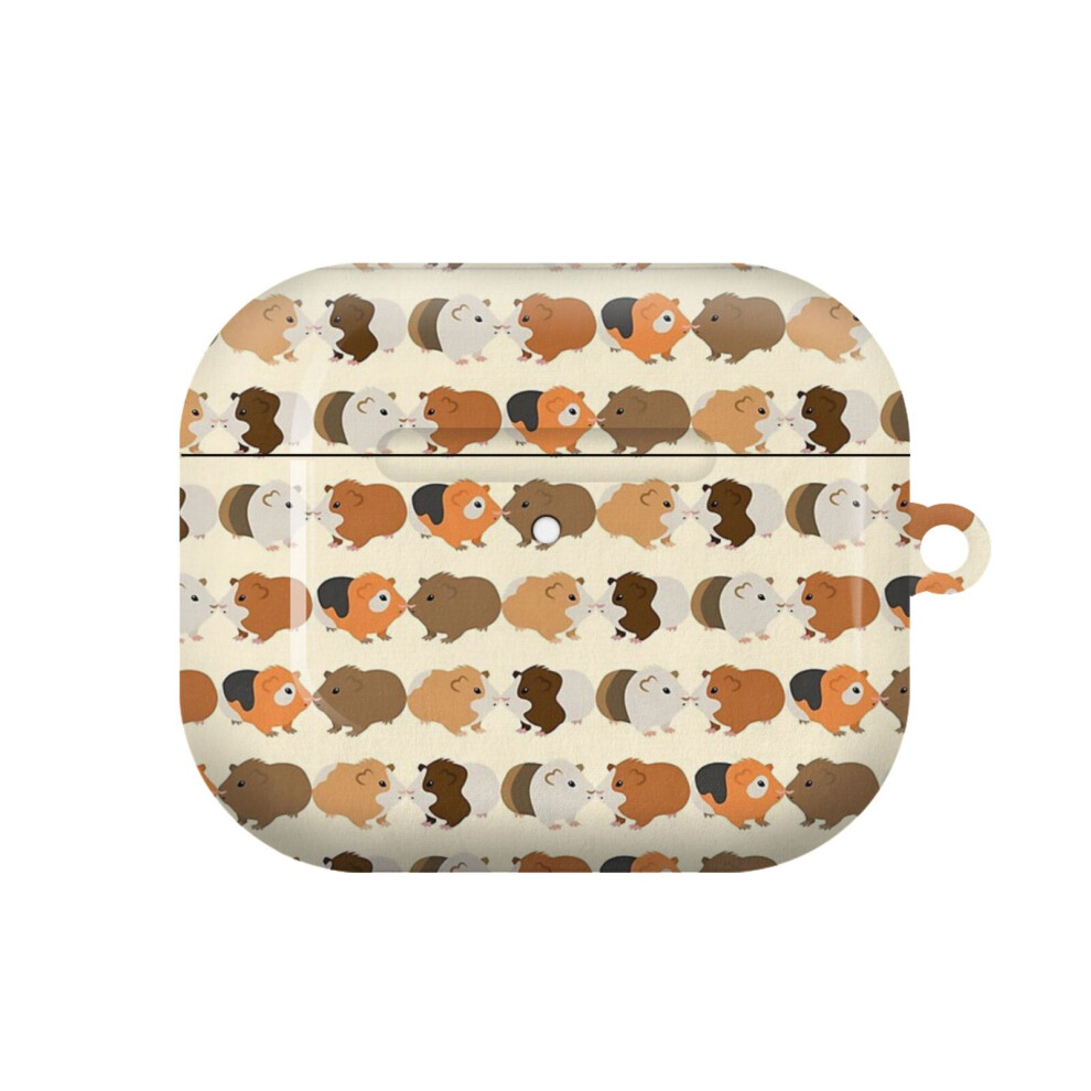 (Guinea Pig Breeds Pattern_8135) Airpods 1/ 2 /3 Pro 2 3 4 5 Cover For Women Girls Protective Compatible With Apple Airpod Hard Shell Case 4741628299105