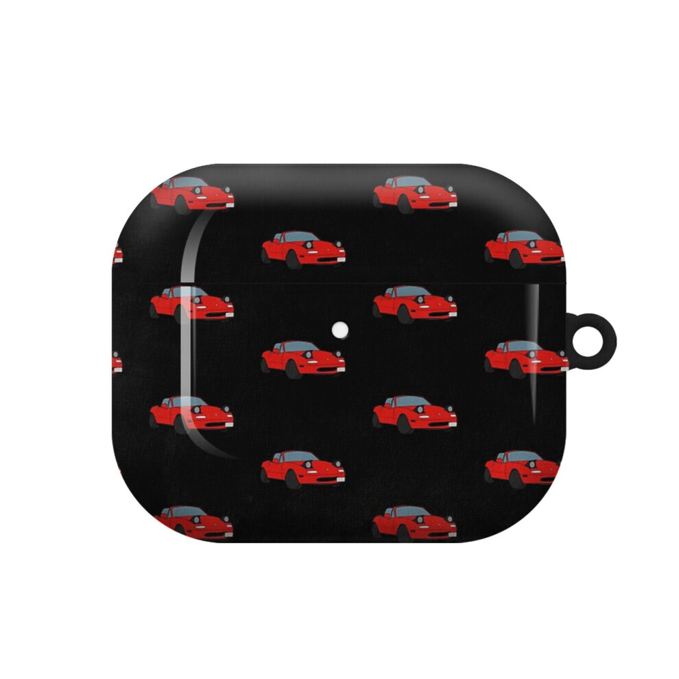(Mazda Miata Mx5 1990 Red_4637) Airpods 1/ 2 /3 Pro 2 3 4 5 Cover For Women Girls Protective Compatible With Apple Airpod Hard Shell Case 4741628302263