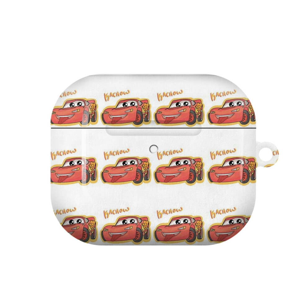 Bearlad (Lightning Mcqueen (Kawaii Kachow)_11261) Airpods 1/ 2 /3 Pro 2 3 4 5 Cover For Women Girls Protective Compatible With Apple Airpod Hard Shell Case