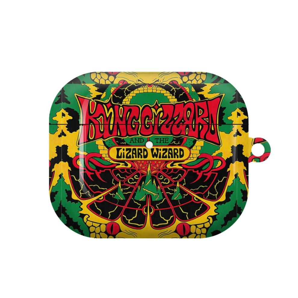 (King Gizzard And The Lizard Wizard - Denver 2019_6256) Airpods 1/ 2 /3 Pro 2 3 4 5 Cover For Women Girls Protective Compatible With Apple Airpod Hard 4741628308579