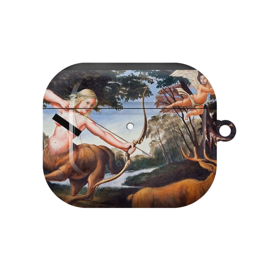 (Leslie Knope, Goddess Of The Hunt_11925) AirPods 1/ 2 /3 Pro 2 3 4 5 Cover for Women Girls Protective Compatible with Apple AirPod Hard Shell Case-image-OPC-PFJ77KS-NEW