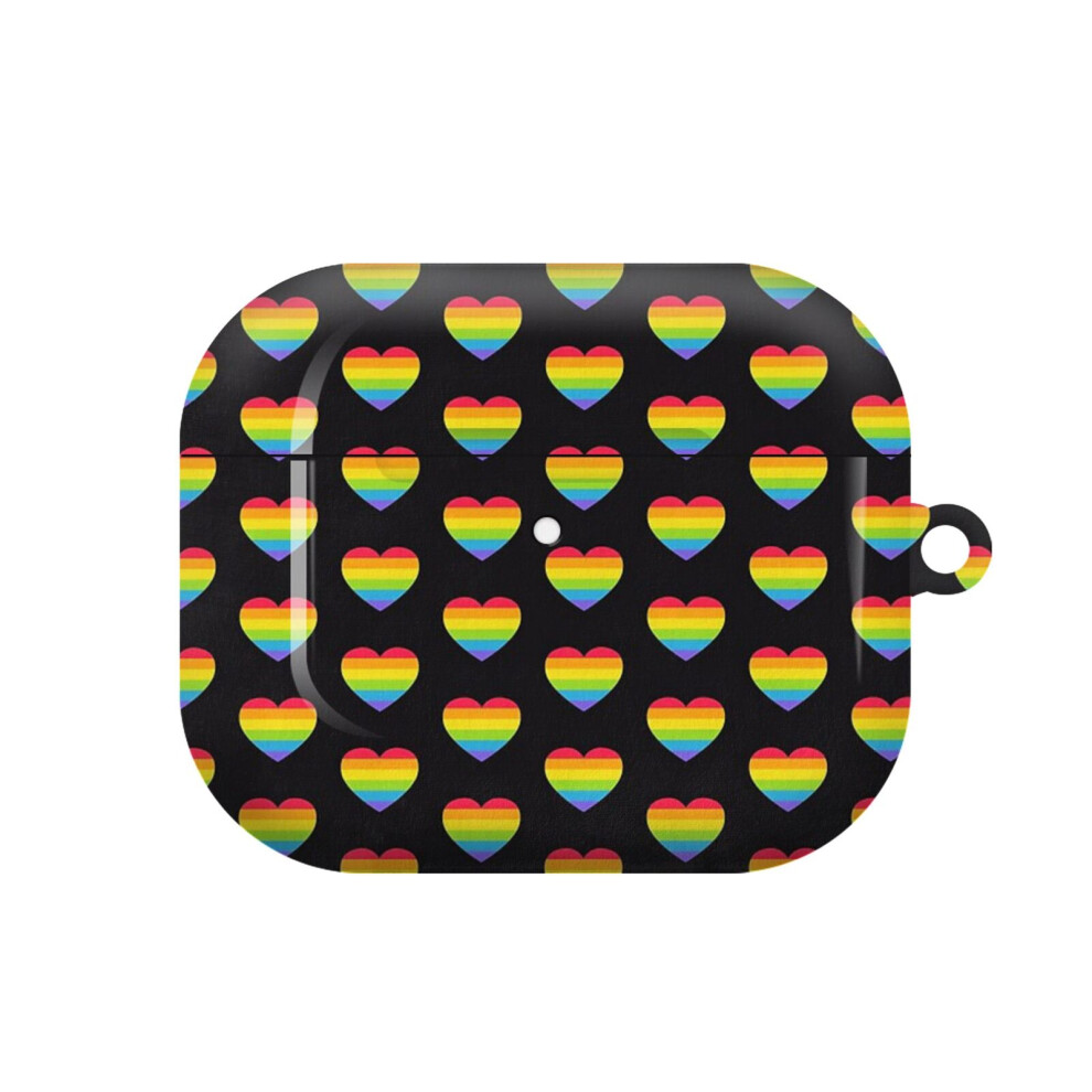 (Lgbt Heart Shaped Modern Rainbow Flag Pastel Bright Colors Gay Lesbian Bisexual Pride Withs Set Hd _) Airpods 1/ 2 /3 Pro 2 3 4 5 Cover For Women Gir 4741628306551