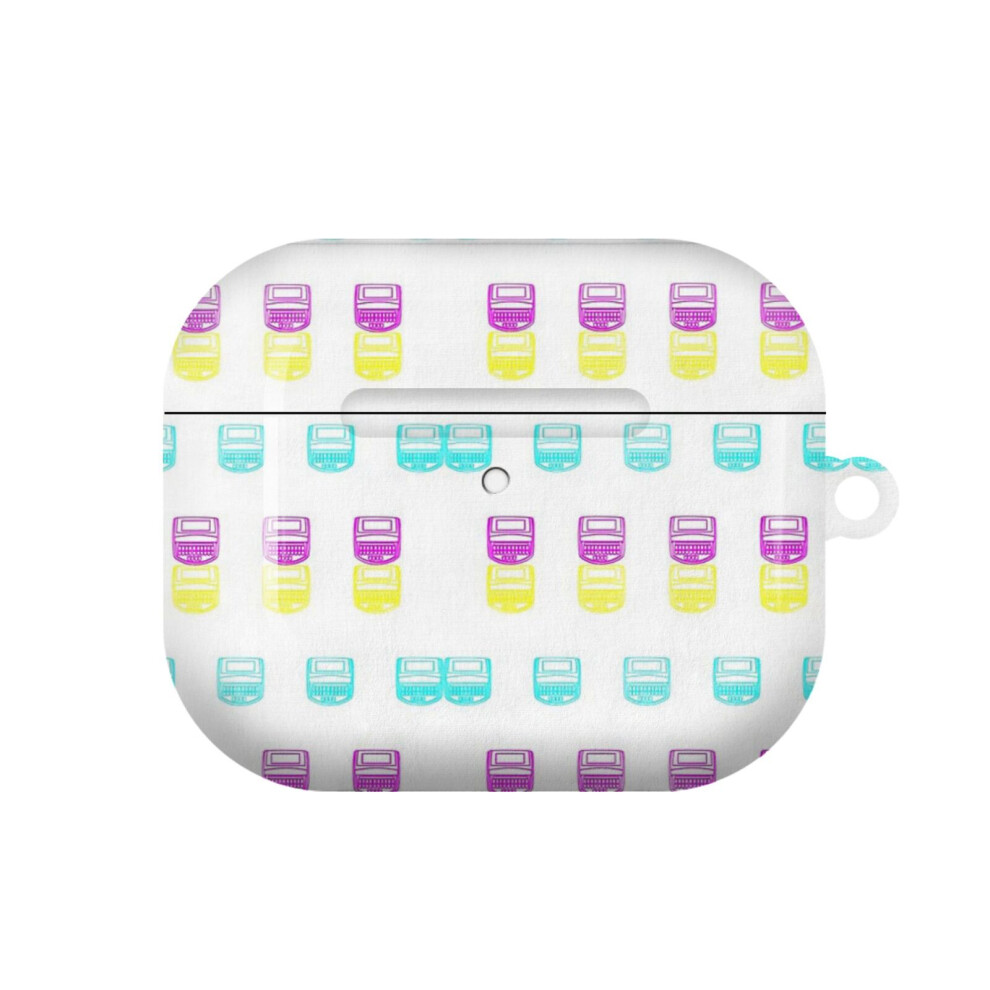 (Legal Grins Warhol-Inspired Neon Steno Machines_5060) Airpods 1/ 2 /3 Pro 2 3 4 5 Cover For Women Girls Protective Compatible With Apple Airpod Hard 4741628306896