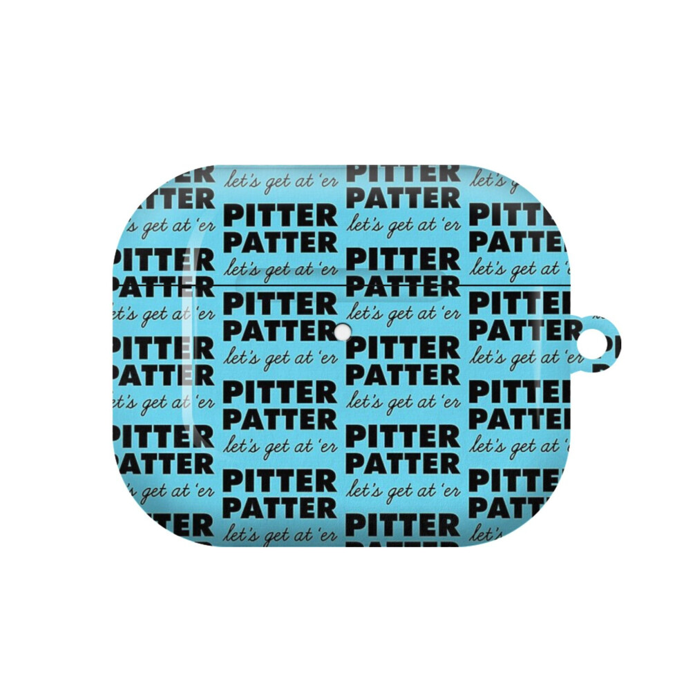 (Letterkenny Pitter Patter Let's Get At 'Er (B&W Version)_8497) Airpods 1/ 2 /3 Pro 2 3 4 5 Cover For Women Girls Protective Compatible With Apple Air 4741628306629