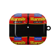 (New Zealand Sanitarium Marmite Design_13107) AirPods 1/ 2 /3 Pro 2 3 4 5 Cover for Women Girls Protective Compatible with Apple AirPod Hard Shell Case