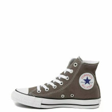 CONVERSE CHUCK TAYLOR ALL STAR HI CHARCOAL CANVAS UNISEX TRAINERS UK 4
