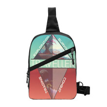 (Traveller_3004) Sling Bag Women Men Mini Crossbody Backpack Shoulder Chest Bags Daypack for Travel Hiking Outdoor Sports