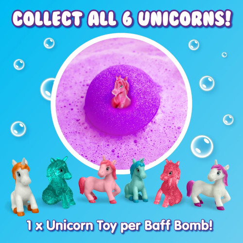 Zimpli Kids Large Unicorn Surprise Bath Bomb 1