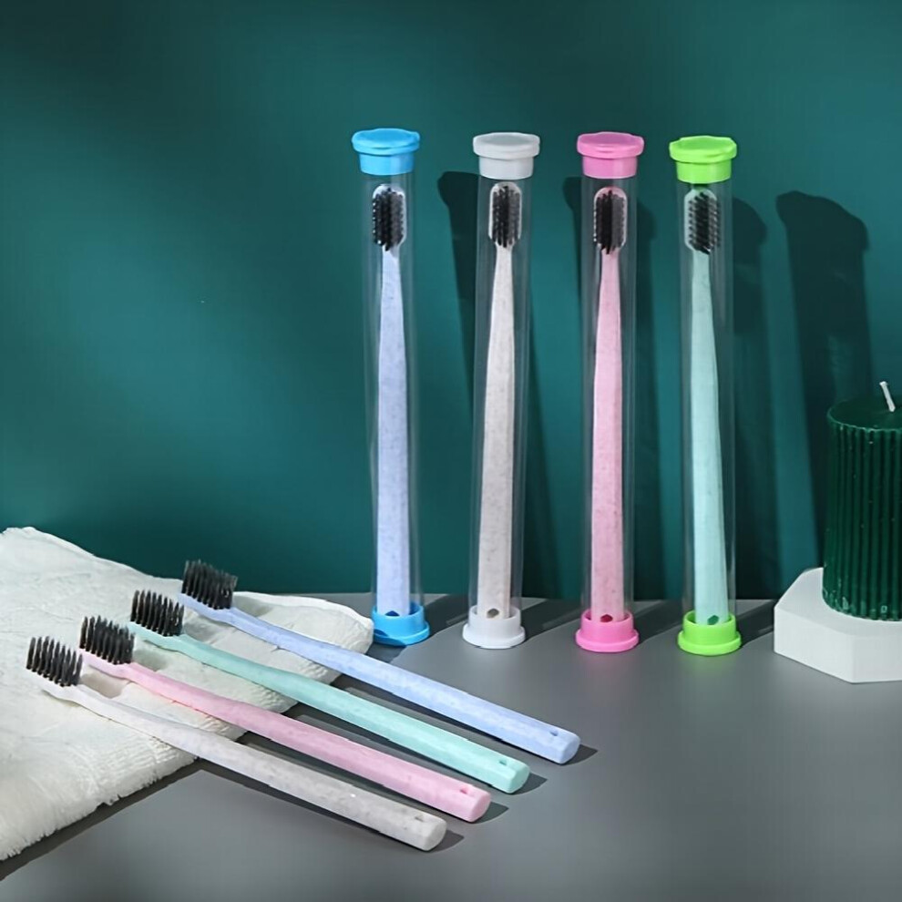 4pcs Extra Soft Micro Nano Toothbrush Ultra Soft Toothbrush Manual Toothbrushes With Extra Soft Bristles For Sensitive Teeth Gums Deep Cleaning Toothb-image-OPC-PFJ85N2-NEW