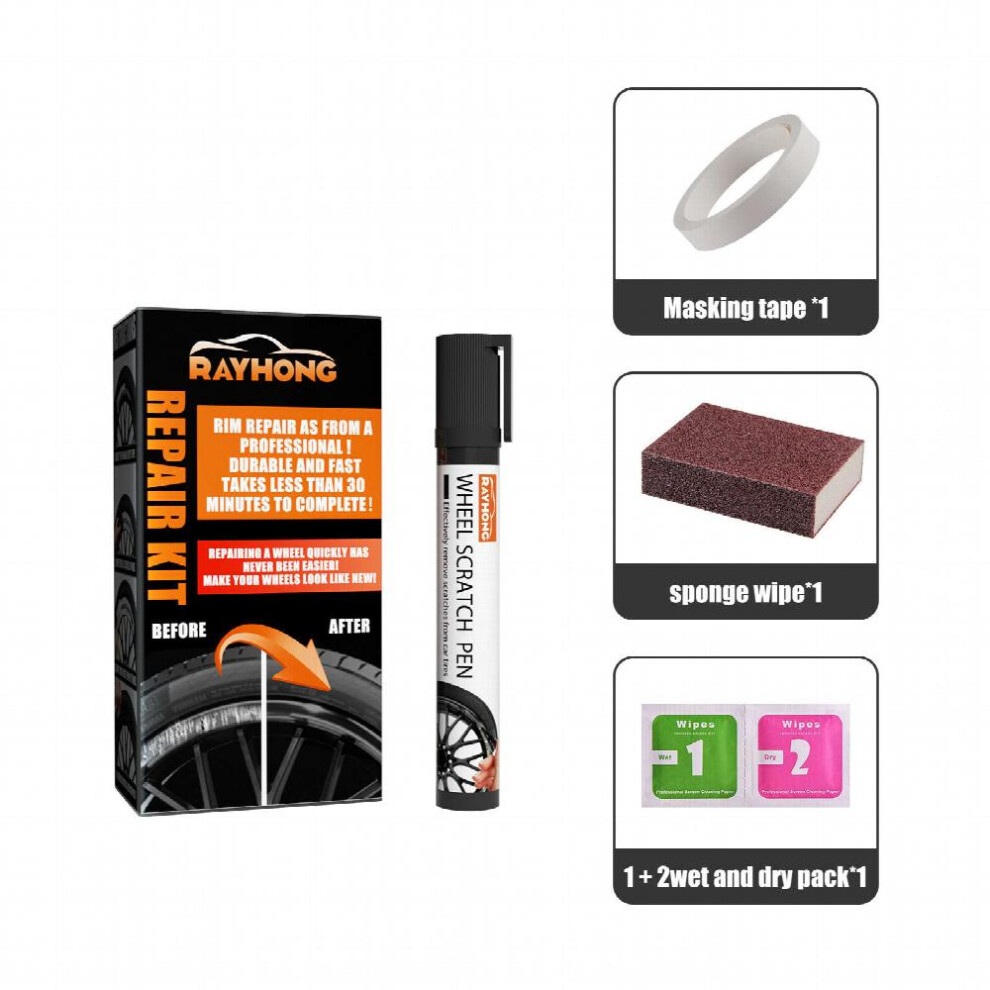 Wheel Scratch Repair Pen Wheel Scratch Repair Repair Pen Paint Repair Paint Scratch Removal Car Paint Pen