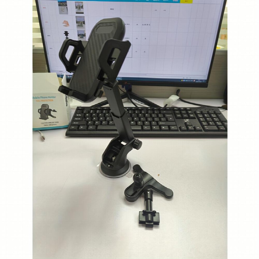 Car Navigation Mobile Phone Holder Suction Cup Type Car Phone Holder Car Dashboard Navigation Multifunctional Holder 885682489844