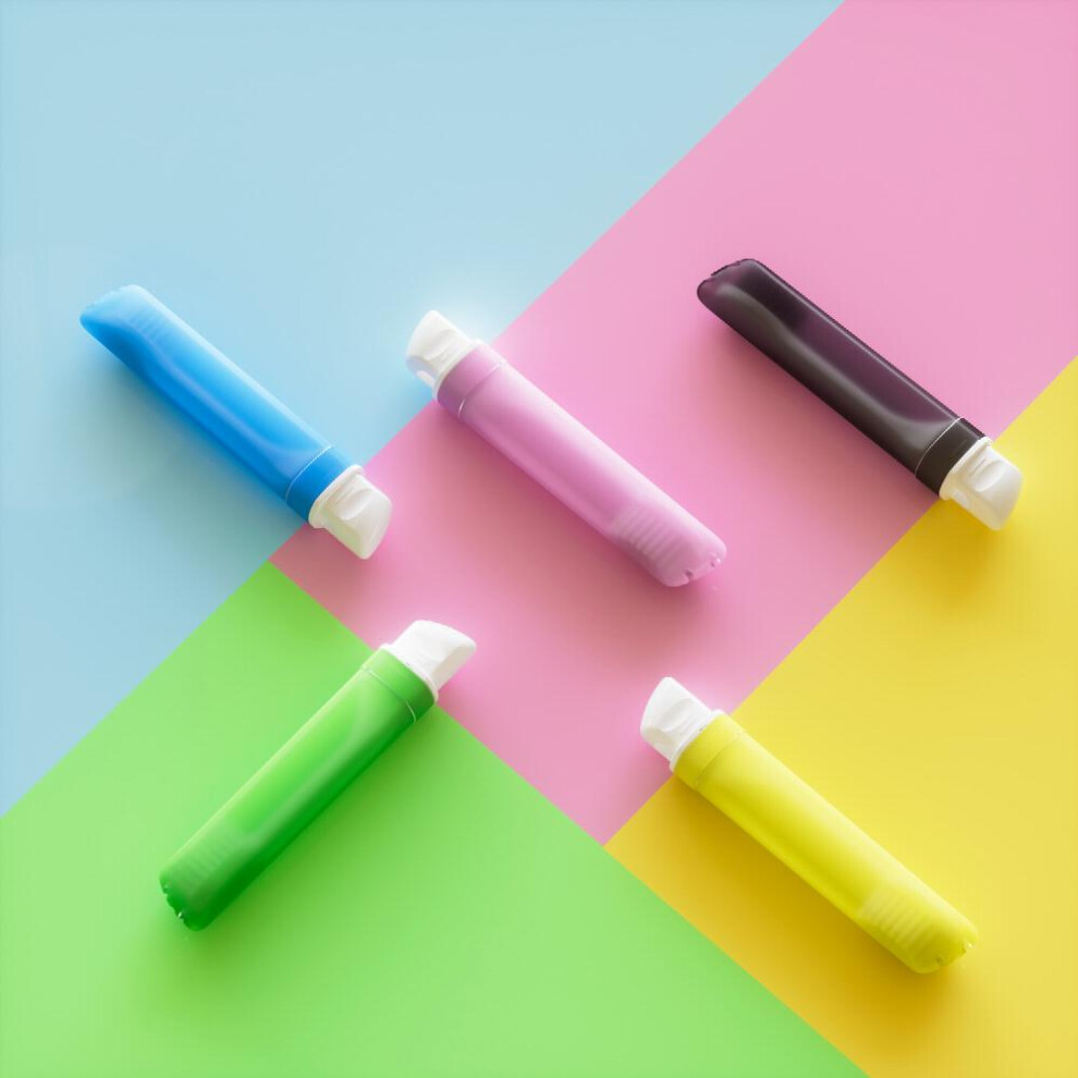 5pcs Random Toothbrush Foldable Folding Mini Handle Tooth Brush Travel Size Oral Care Toothbrush For School Individually Wrapped Home Supplies