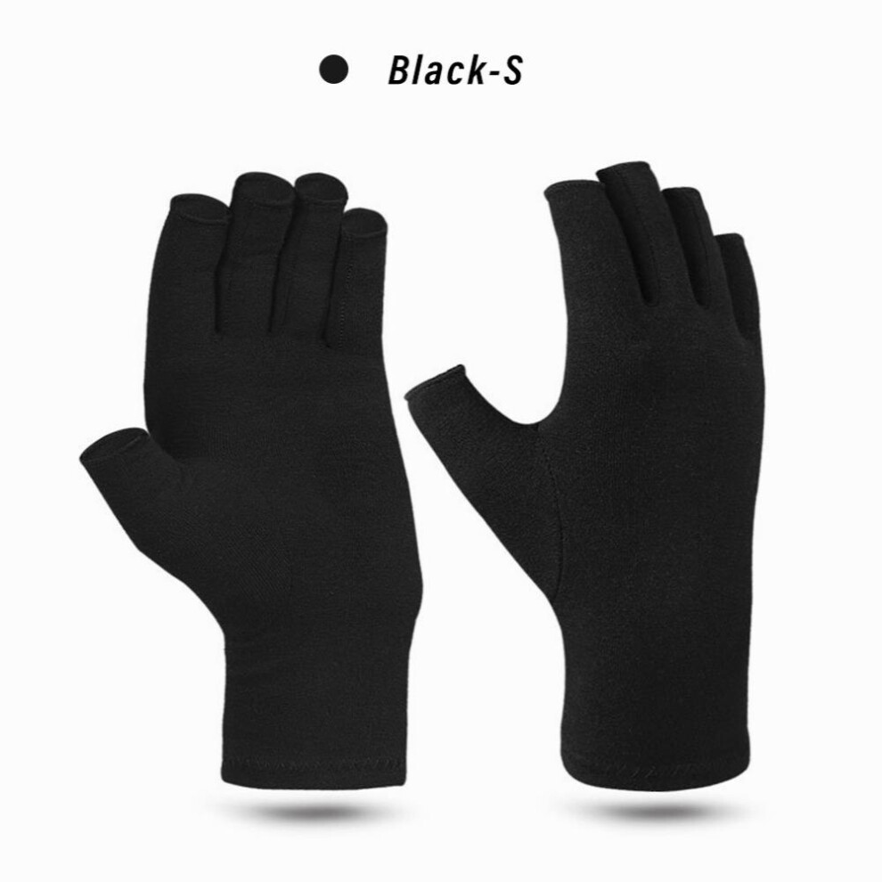 1pair Compressed Anti Arthritis Gloves For Women And Men High Soft Fabric Long Lasting Construction-image-OPC-PFJ8HV9-NEW