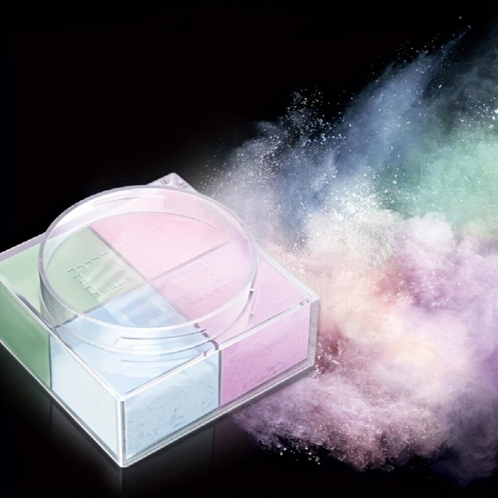 Four Grid Setting Powder Four Makeup Powder Transparent Long Lasting Concealer Moisturizing Control Waterproof Face Contouring And Brightening-image-OPC-PFJ8HZK-NEW