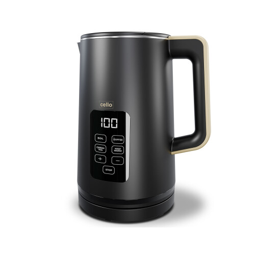 Cello Cello 3000W Electric Digital Kettle with Temperature Control - Black 1