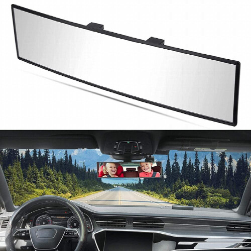 Rearview Mirror Universal 12 inch Panoramic Convex Rearview Mirror ...