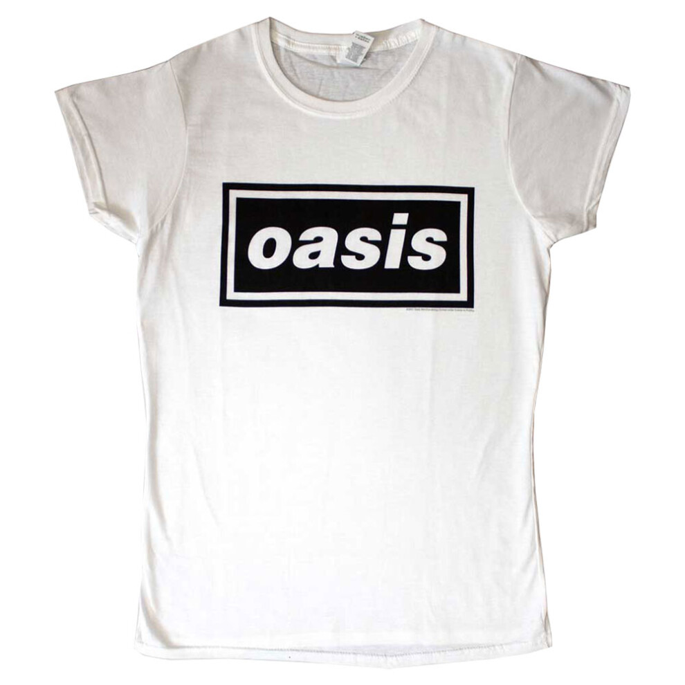 Oasis - Decca Logo White - T-Shirt