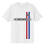 Oasis (L, White) Oasis Knebworth Vertical Stripe T Shirt 1
