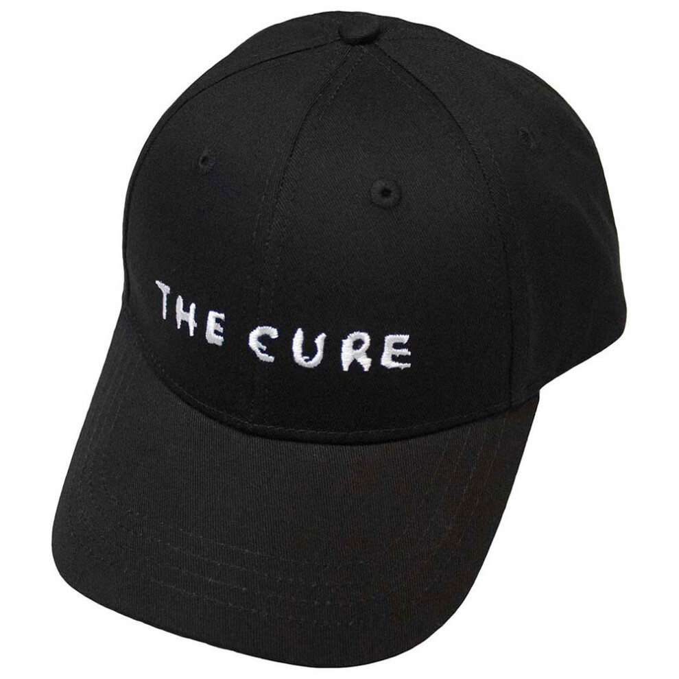 The Cure Men's Text Logo Baseball Cap