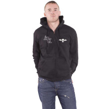 (L, Black) Avenged Sevenfold Dead Head Zipped Hoodie