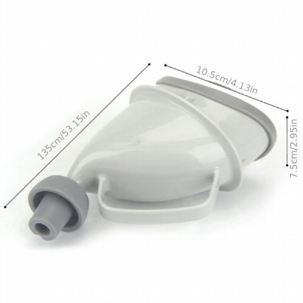 Unisex Portable Pee Funnel & Urinal - Emergency Travel Toilet For Camping, Road Trips