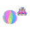 Kandy Toys Giant 3 Tone Colour Squishy Ball 1
