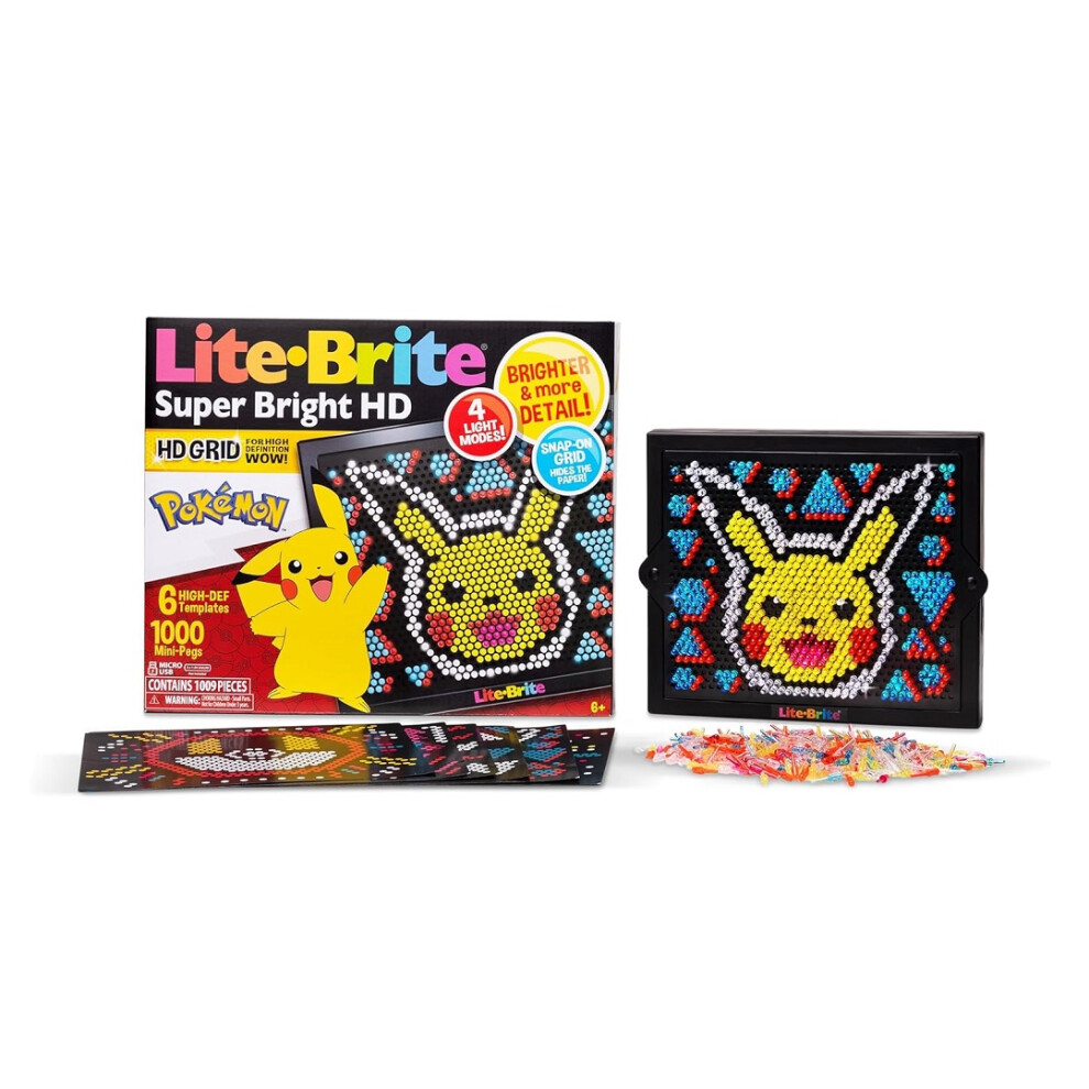 Lite Brite Super Bright HD PokÃ©mon Edition