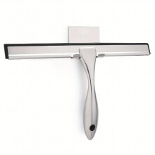 All Purpose Shower Squeegee For Shower Doors Bathroom Window And Car Glass Stainless Steel 10 Inches