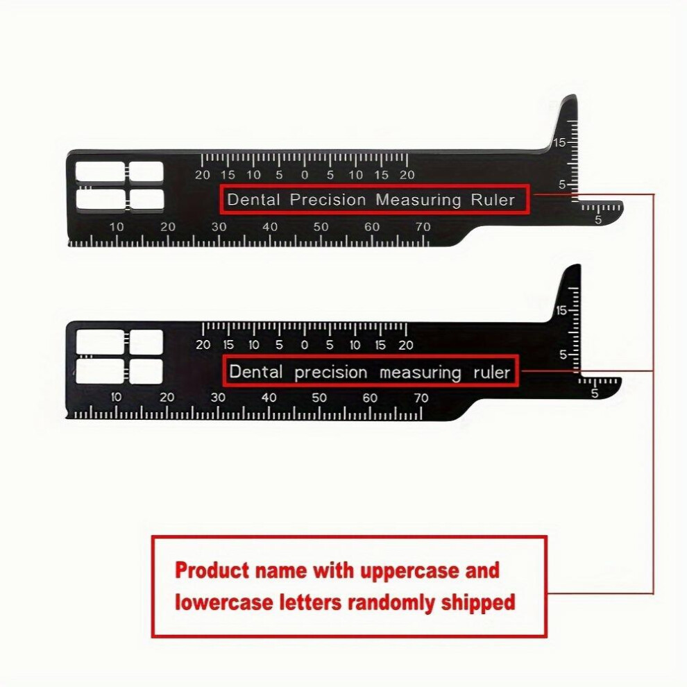Dental Precision Measuring Ruler Medical Tool Measure Scale Endodontic Instruments Dentistry 885680189579