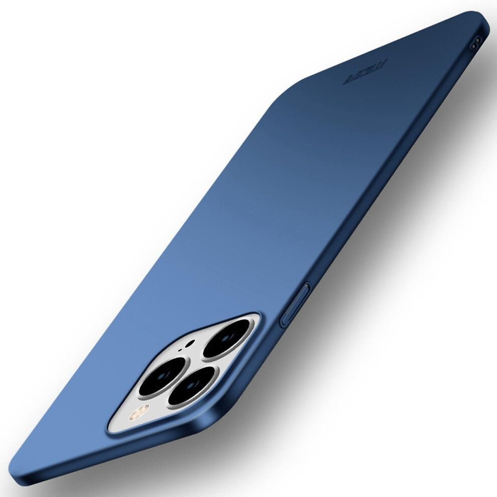 (Blue) Mofi Frosted Pc Ultra-Thin Hard Case For Iphone 15 Pro Max Blue 9372166117900