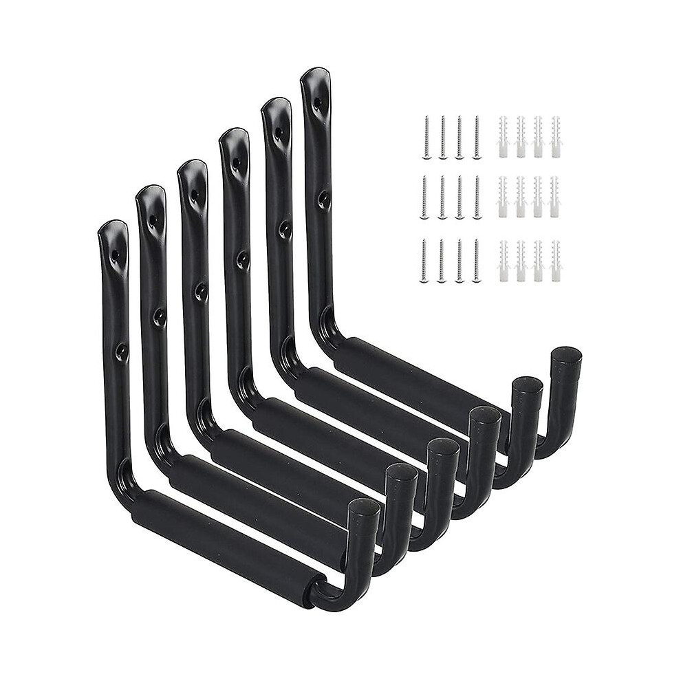 Heavy Duty Giant Garage Storage Hook With Eva Protection Wall Mount Surfboard Ladder Kayak Ladder Tools Bike Jeep Door Hanger 9372166121303