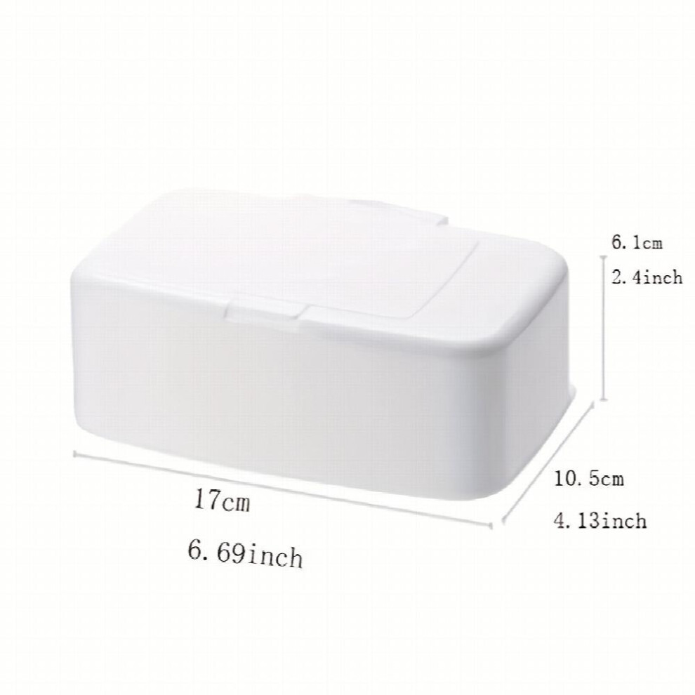 Wet Tissue Box Wipes Dispenser Portable Wipes Napkins Storage Box Organizer For Car Office 885682513242