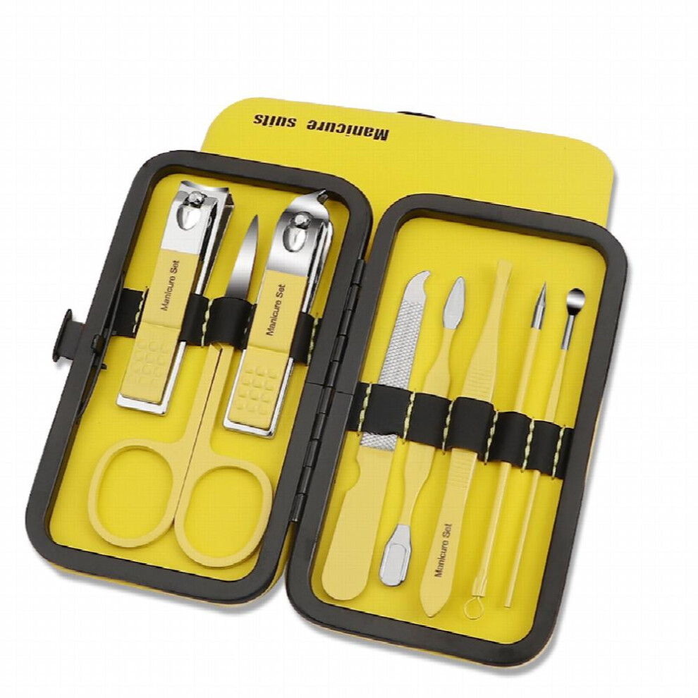 Nail Clipper Kit Professional Pedicure Stainless Steel Nail Clippers Nail Cutters Nail Files Beauty Tools Unisex