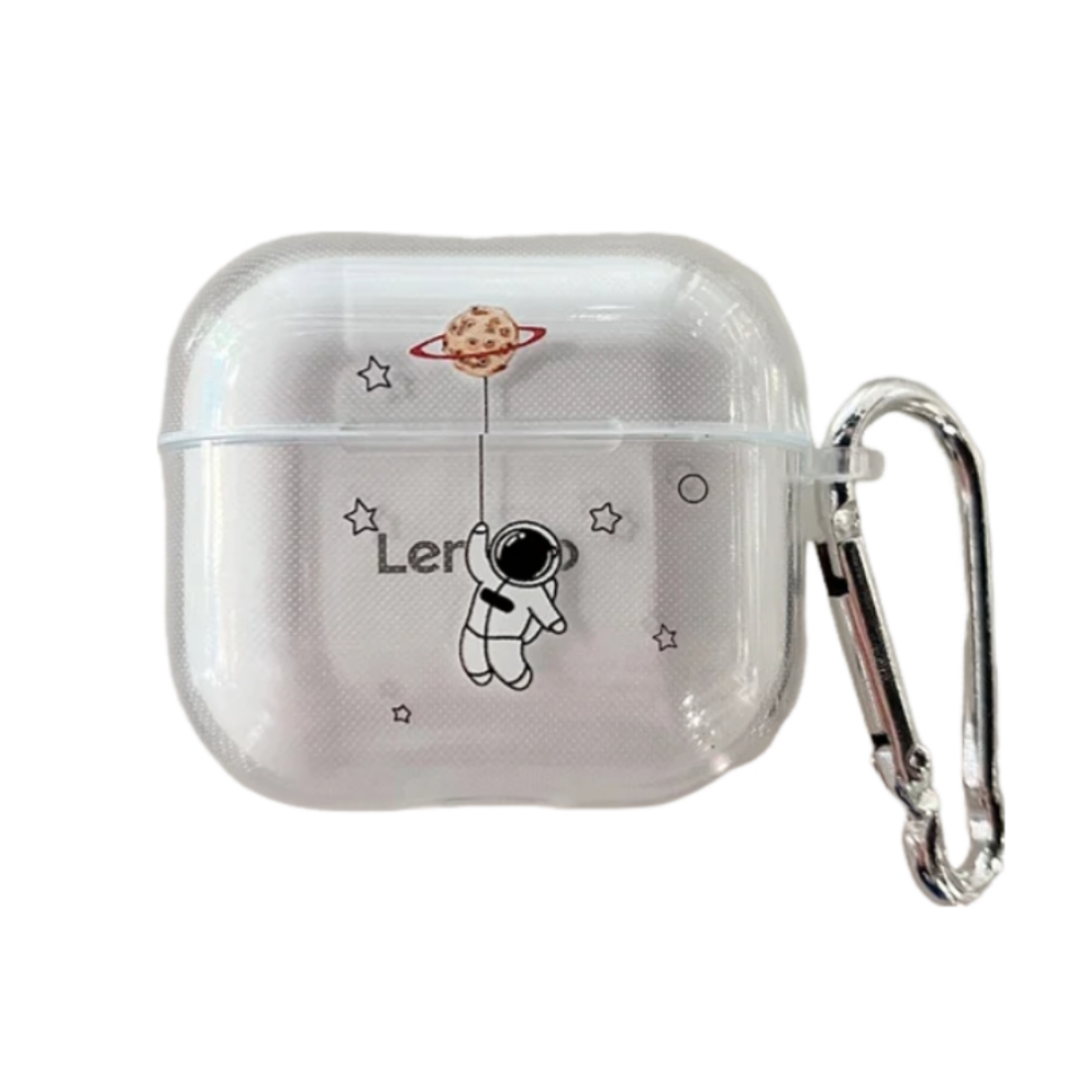 Earphone Case Floating Astronaut Planet For Lenovo Lp40 Pro Tws Headphone Earbud Cases-image-OPC-PFJ9YQ7-NEW
