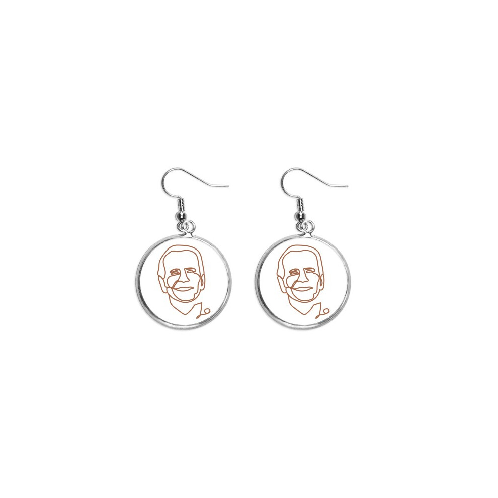 Photos - Earrings usa president individual biden art profile ear dangle ornament drop ear jewelry woman