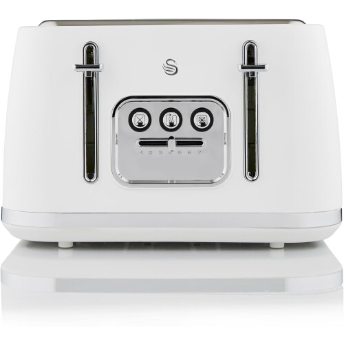 Swan Swan Serenity 4 Slice Toaster Temperature Control ST19024WHT (White)
