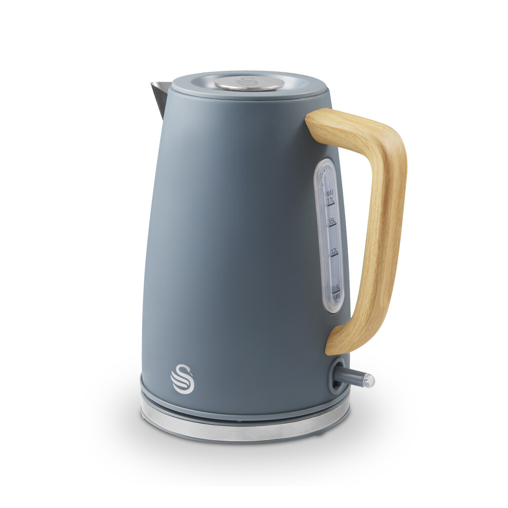 Swan Fjord 1.7lL Jug kettle in Grey | Size: A - Image 4