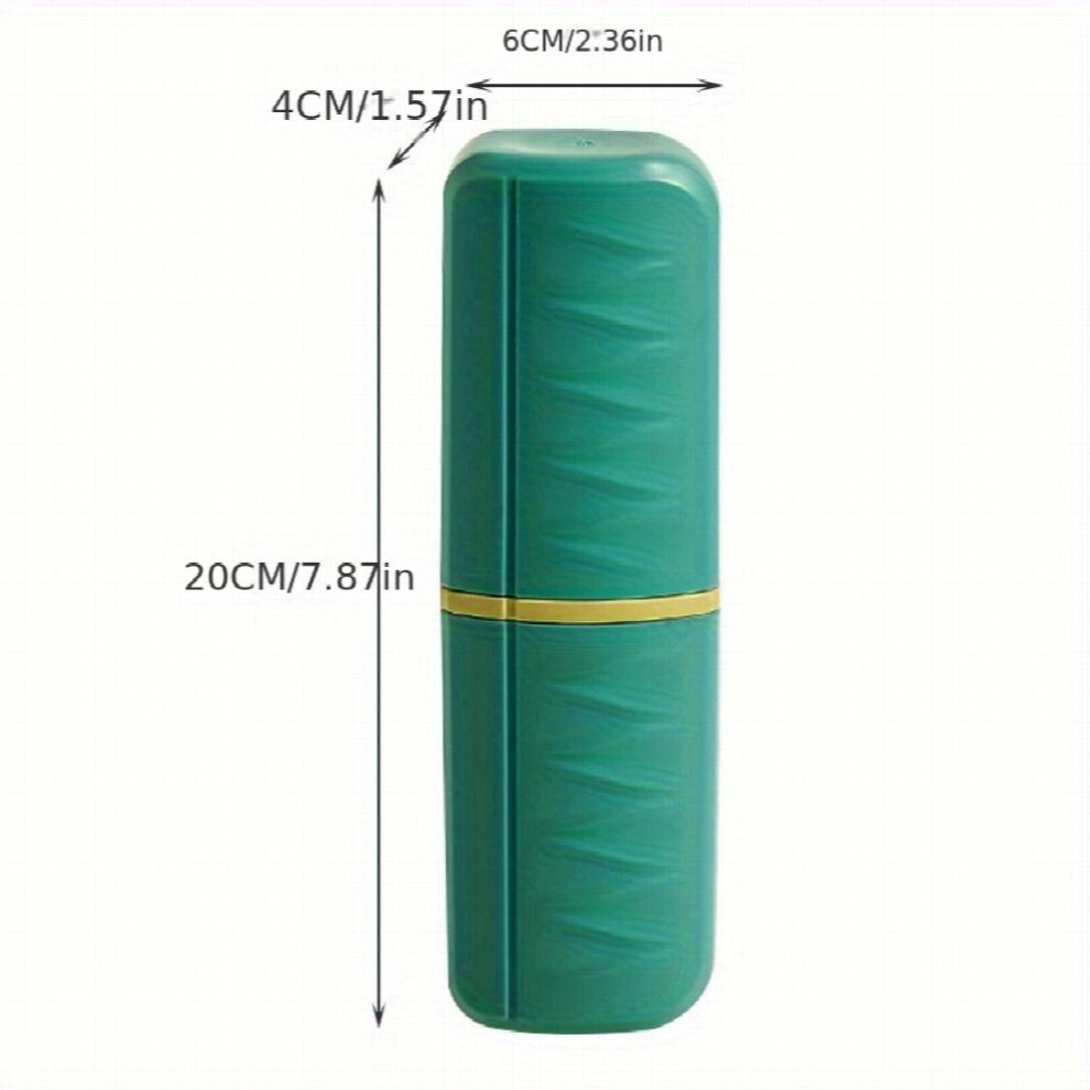 1pc Multifunctional Portable Travel Toothbrush Storage Container Box Gargle Cup Toothpaste Holder Toothbrush Carrying Box Toothbrush Travel Containers