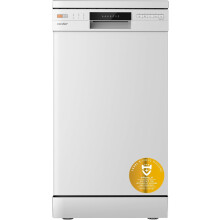 Freestanding Dishwasher CDWEF1034BW-UK 45cm Width, Slimline Dishwasher with 10 place settings