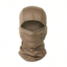 (Style 4) Cross Printed Ski Mask Hood for Men and Women Outdoor Riding Hat Sunshade Breathable Windproof and Sunscreen Hat